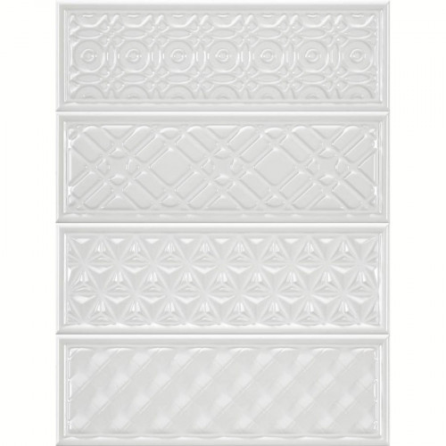  Garden Dec Geometry Blanco 10х30/ Гарден Декор Геометри Бланко в Москве